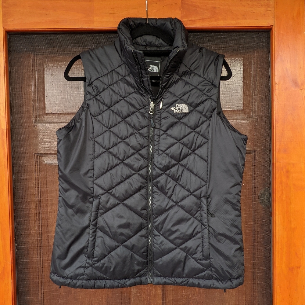 North Face black vest